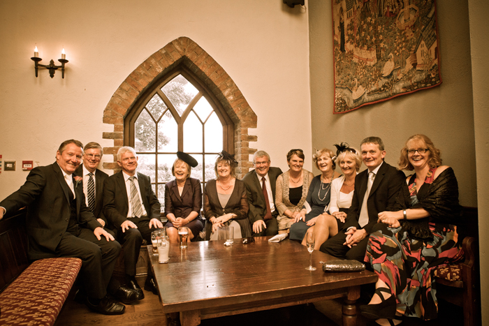 wedding guests barberstown castle ireland